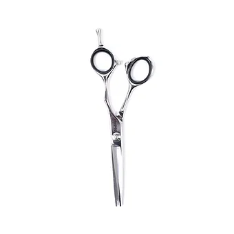 Hatchet Fervent Scissor Silver 5.5" - Removable Finger Rest