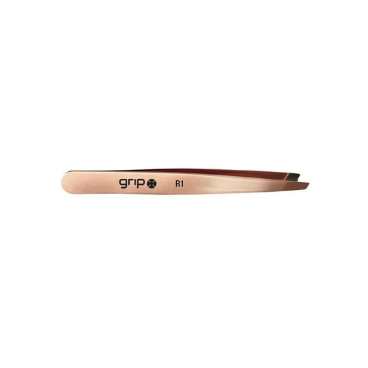 Grip? Tweezers Slanted Tip - Rose Gold