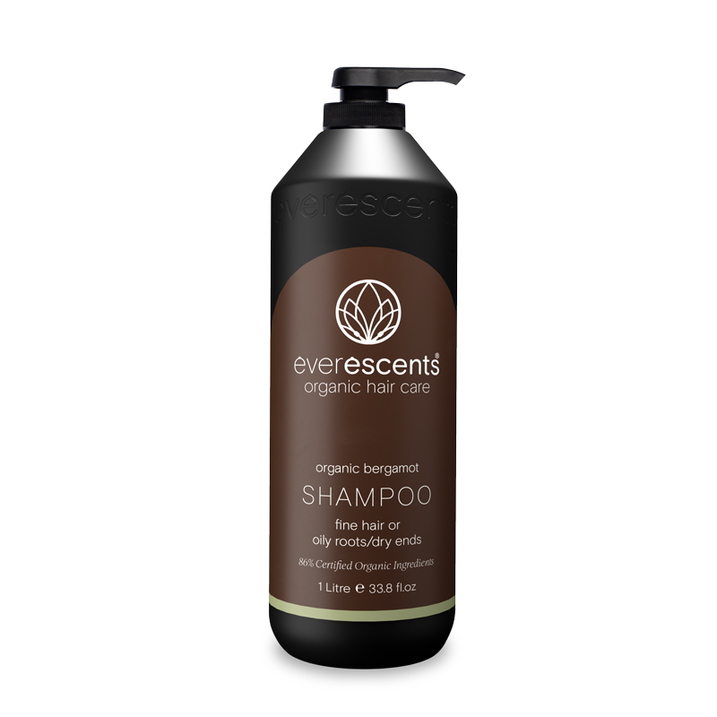 Everescents Organic Bergamot Shampoo - 1 Litre