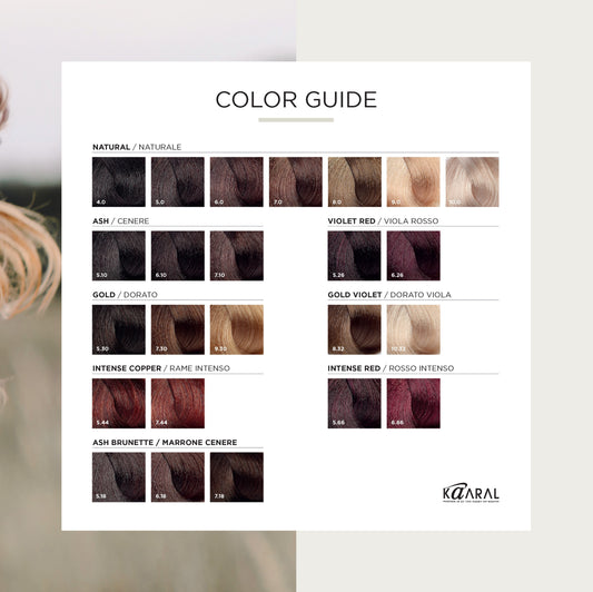 Baco Color Fast - Colour Chart