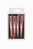 Colortrak Rose Gold Clips 4pk