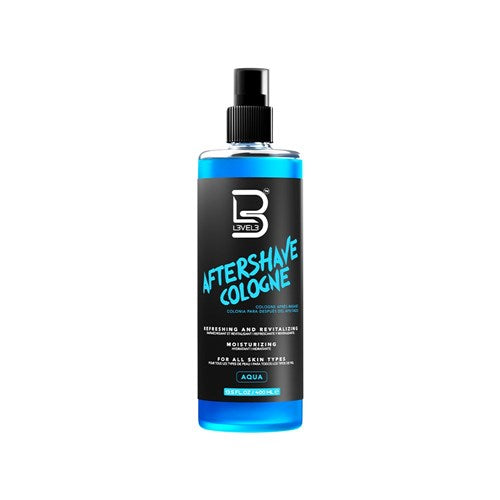 L3VEL3 Aftershave Cologne 400ml - Aqua