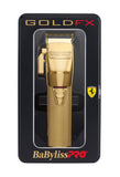 Babylisspro Goldfx Lithium Clipper - Gold