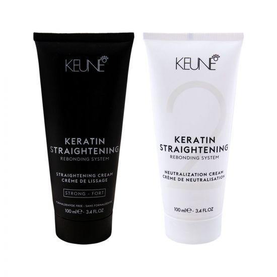 Keune Care Keratin Straighting Kit Strong 2 x 100ml
