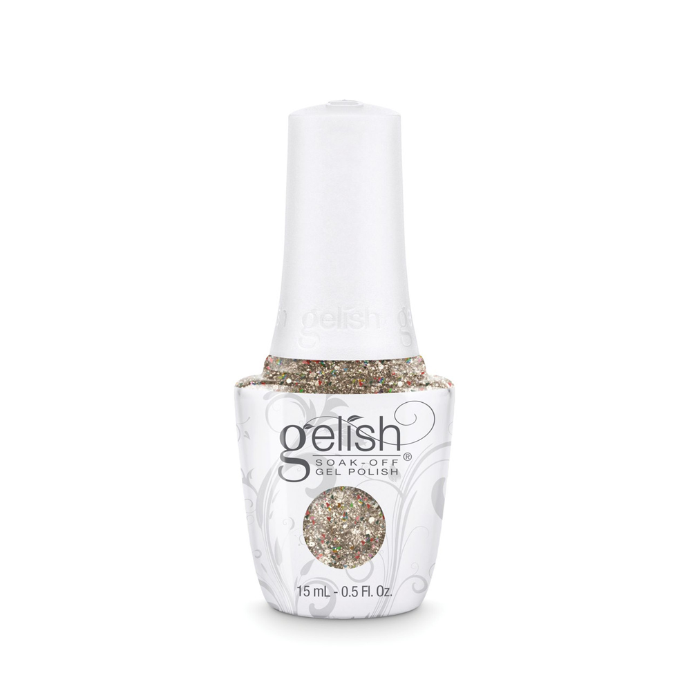 Gelish Soak Off Gel Polish 15ml - Give Me Gold