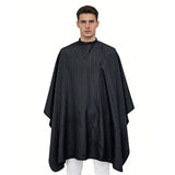 Inmood Black Striped Anti-Static Cutting Cape