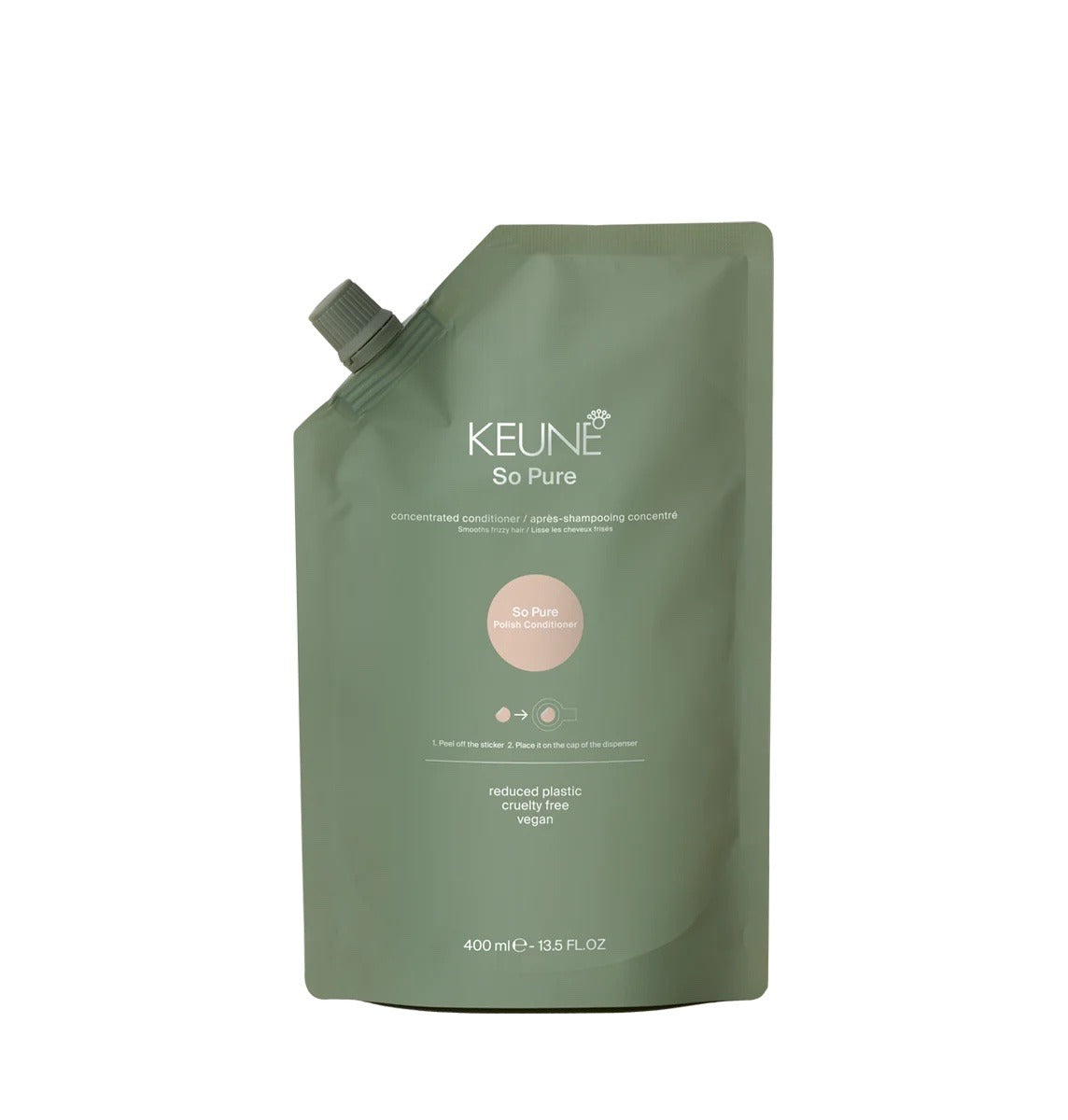 Keune So Pure Polish Conditioner Refill - 400ml