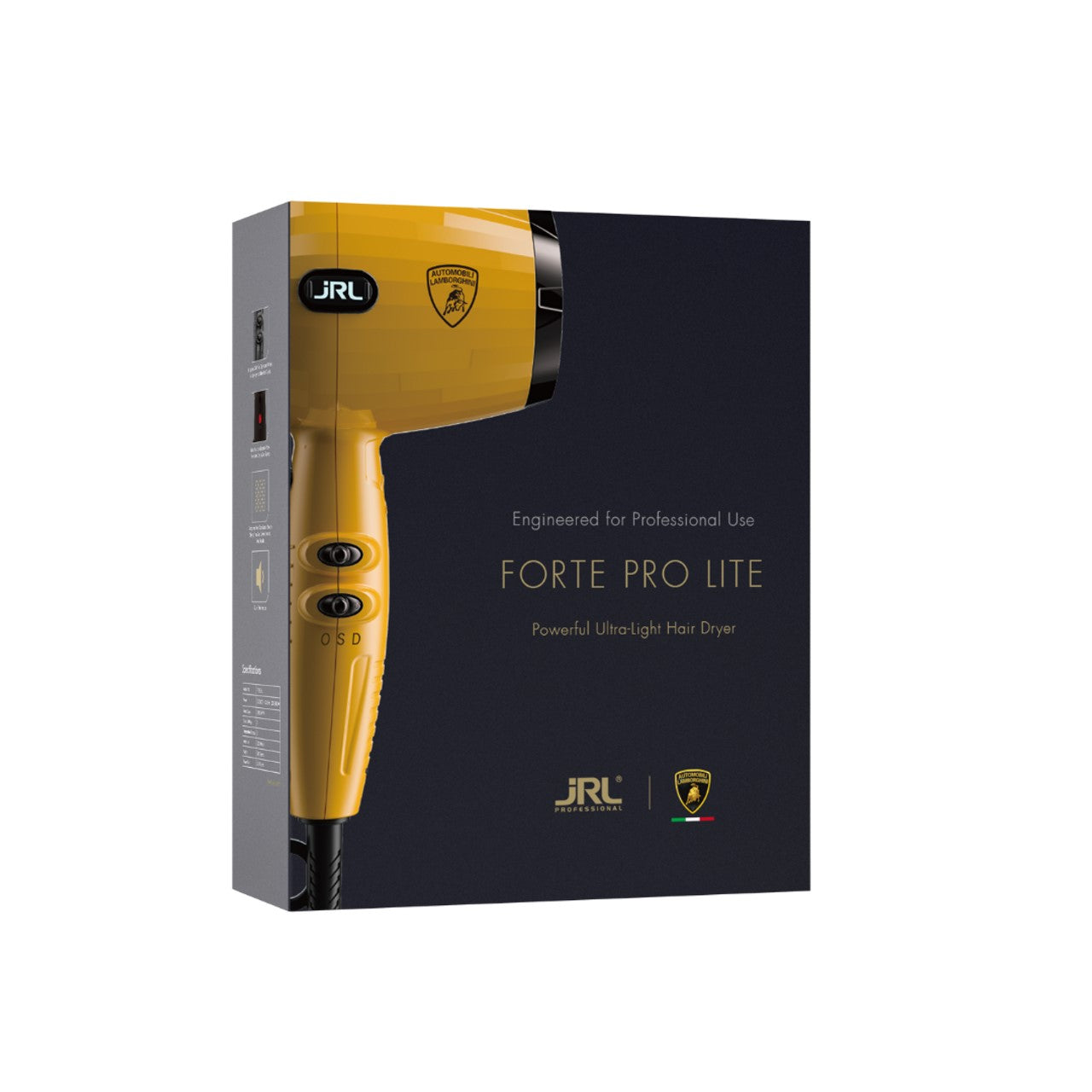 JRL 2020L Hair Dryer - Lamborghini Edition - Yellow
