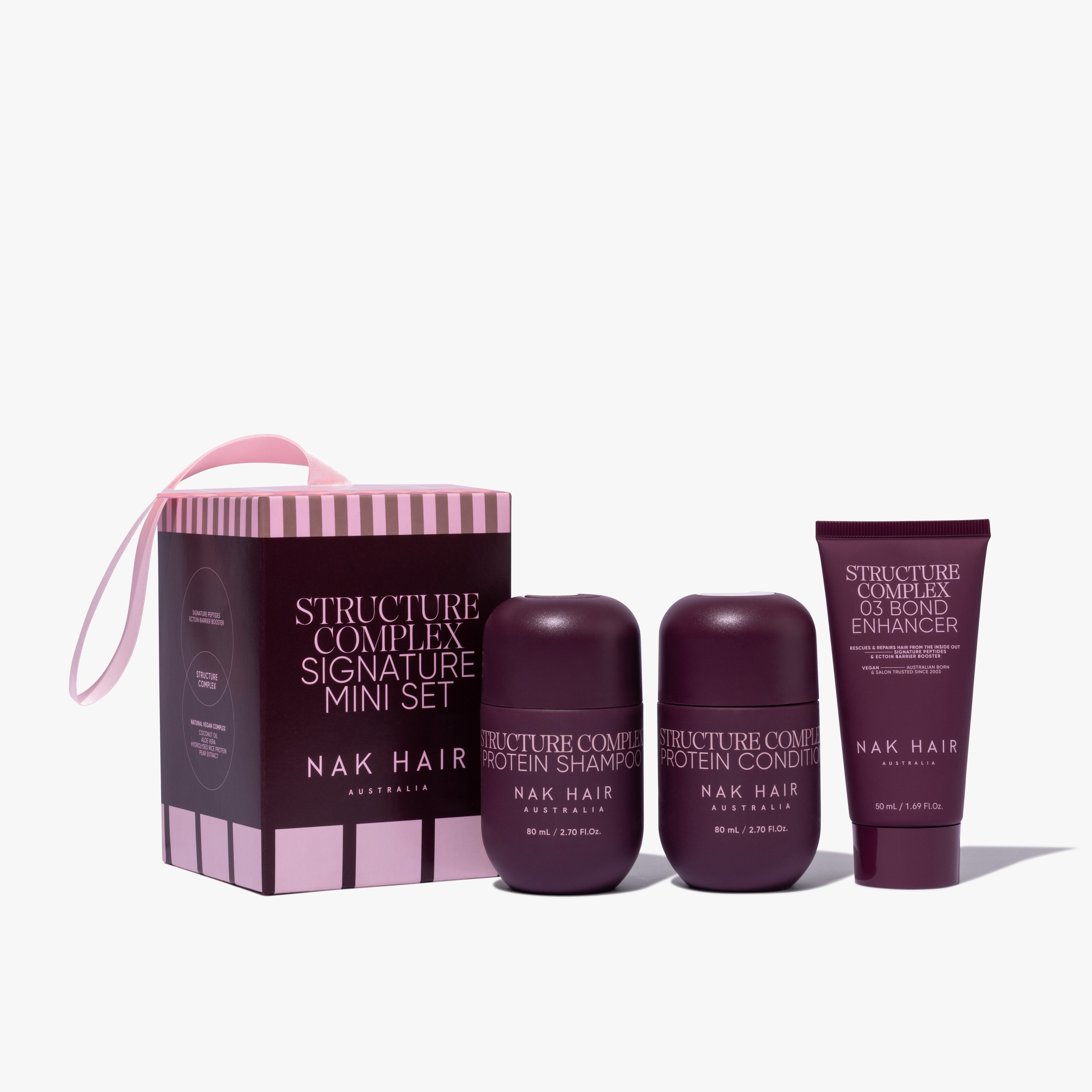 Nak Signature Mini Travel Trio Pack - Structure Complex