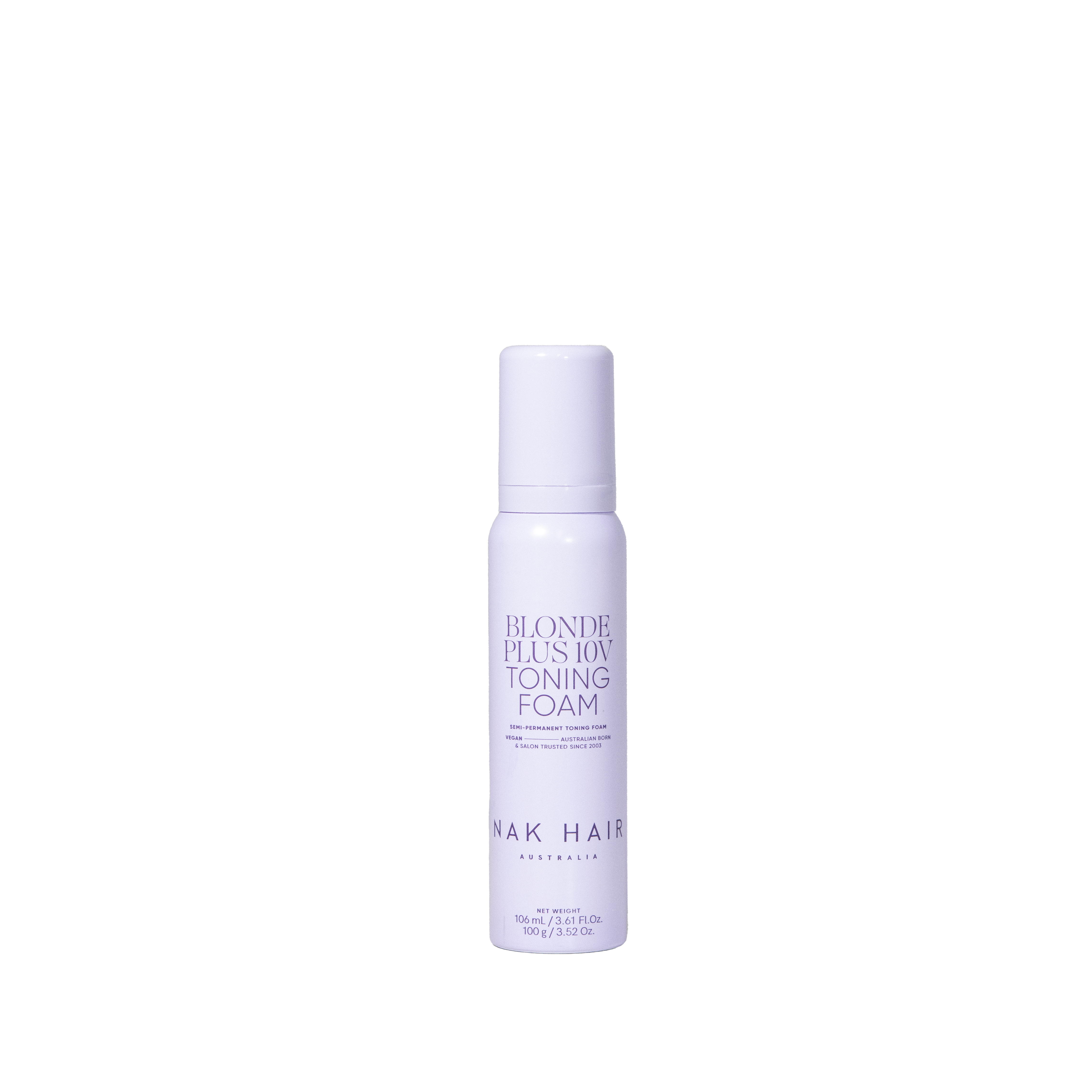 Nak Signature Blonde Plus 10v Toning Foam 100g