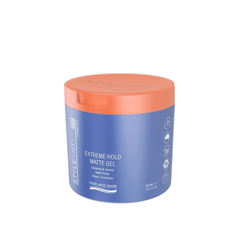 Natural Look Styleart Extreme Hold Matte Gel 500ml