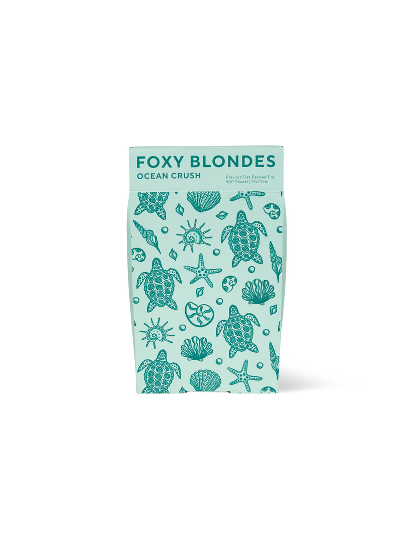 Foxy Blondes Flat Pack Foil - Ocean Crush