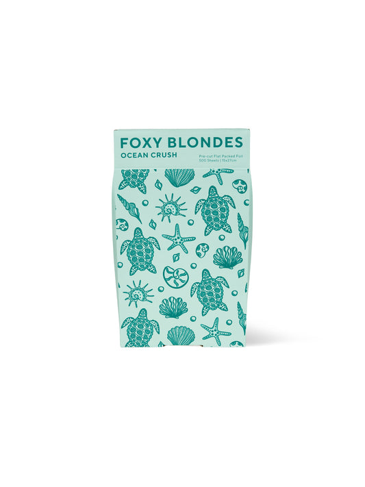 Foxy Blondes Flat Pack Foil - Ocean Crush
