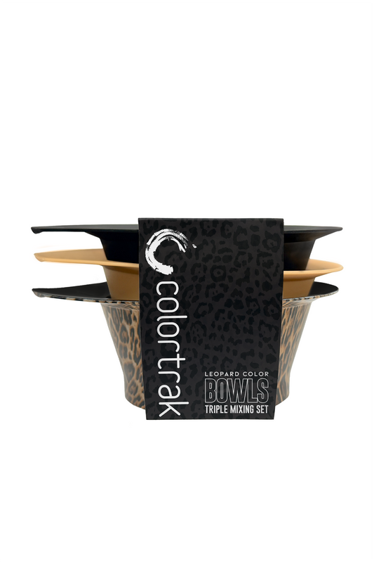 Colortrak Leopard Colour Bowls 3pk