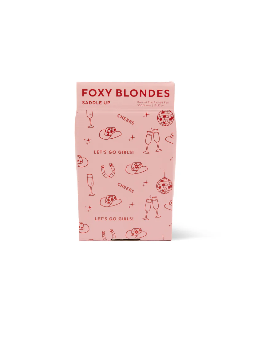 Foxy Blondes Flat Pack Foil - Saddle Up