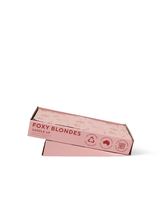 Foxy Blondes Flat Pack Foil - Saddle Up