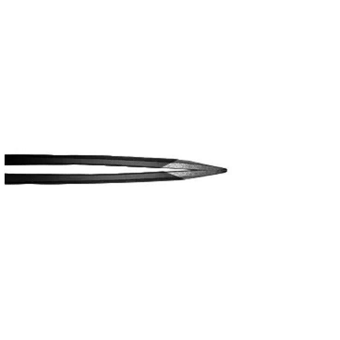 Grip Tweezers Pointed Tip Stainless Steel - Matte Black