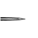 Grip Tweezers Pointed Tip Stainless Steel - Matte Black