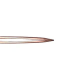 Grip Tweezers Pointed Tip Stainless Steel - Rose Gold