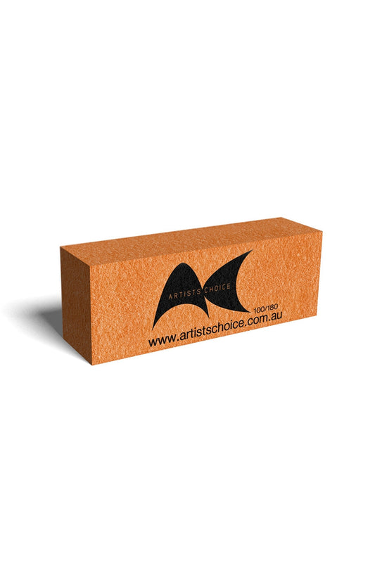 Artist Choice Sanding Block - 3 Sided - Orange