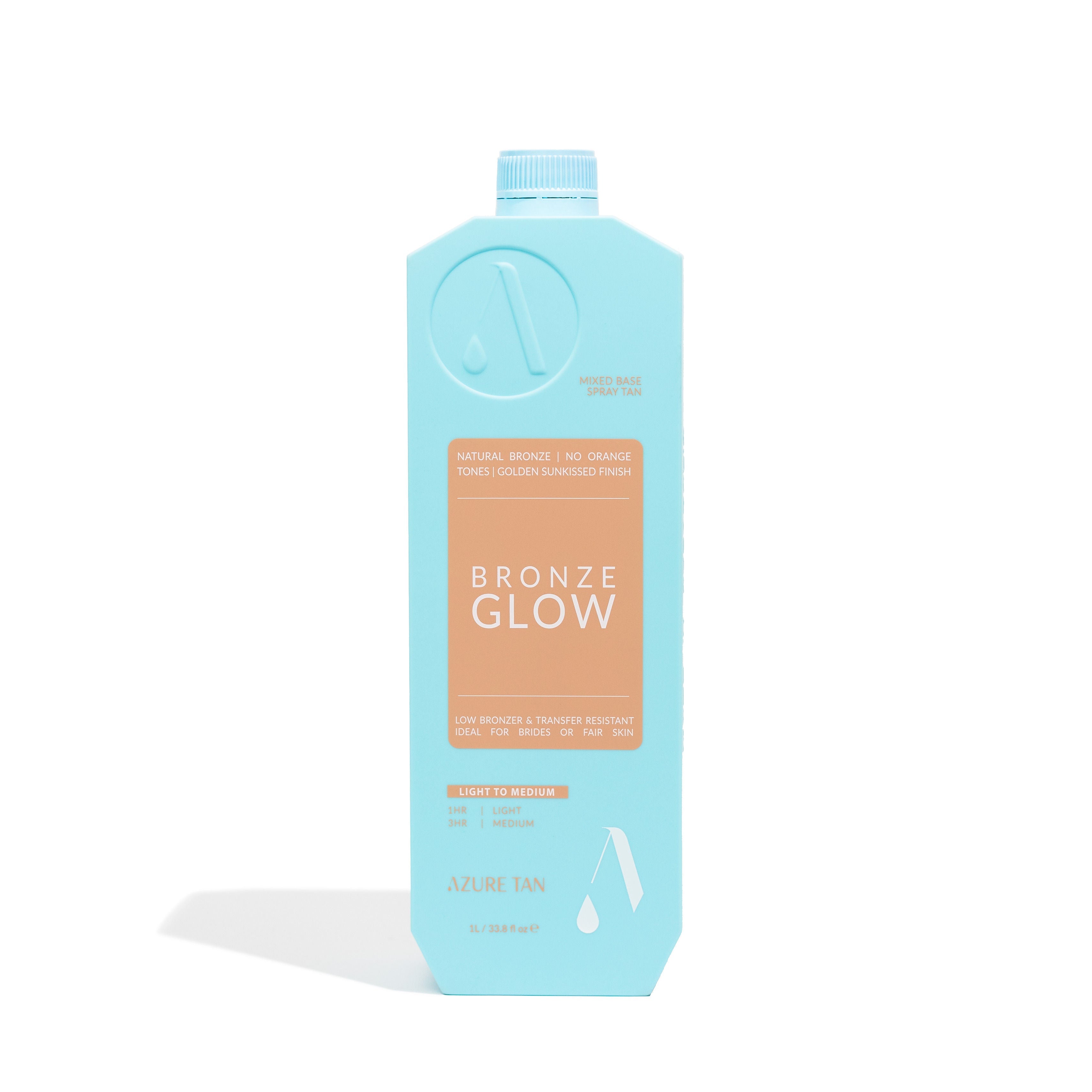 Azure Tan Pro Mist 1l - Bronze Glow - Light To Medium
