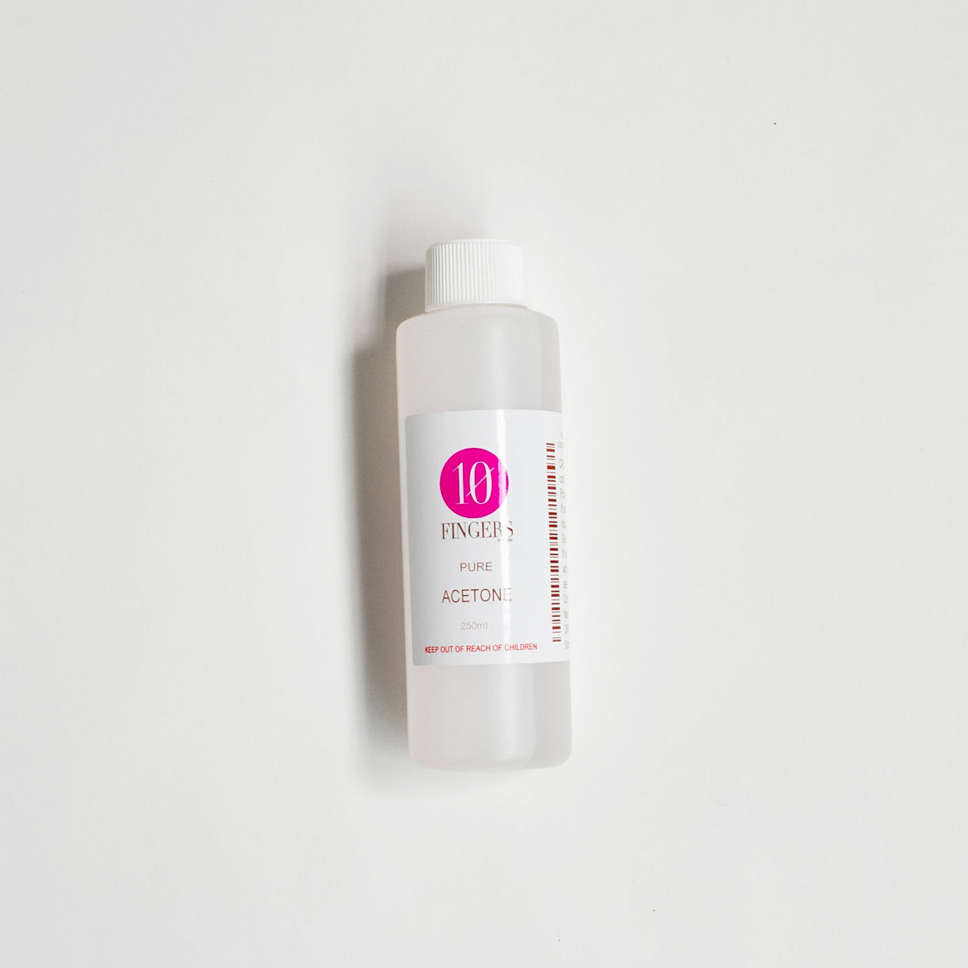 10 Fingers Pure Acetone - 250ml