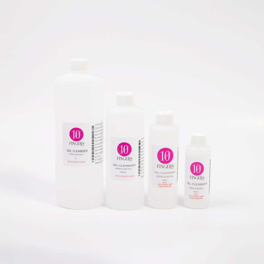 10 Fingers Gel Off Cleanser & Sanitiser 125ml