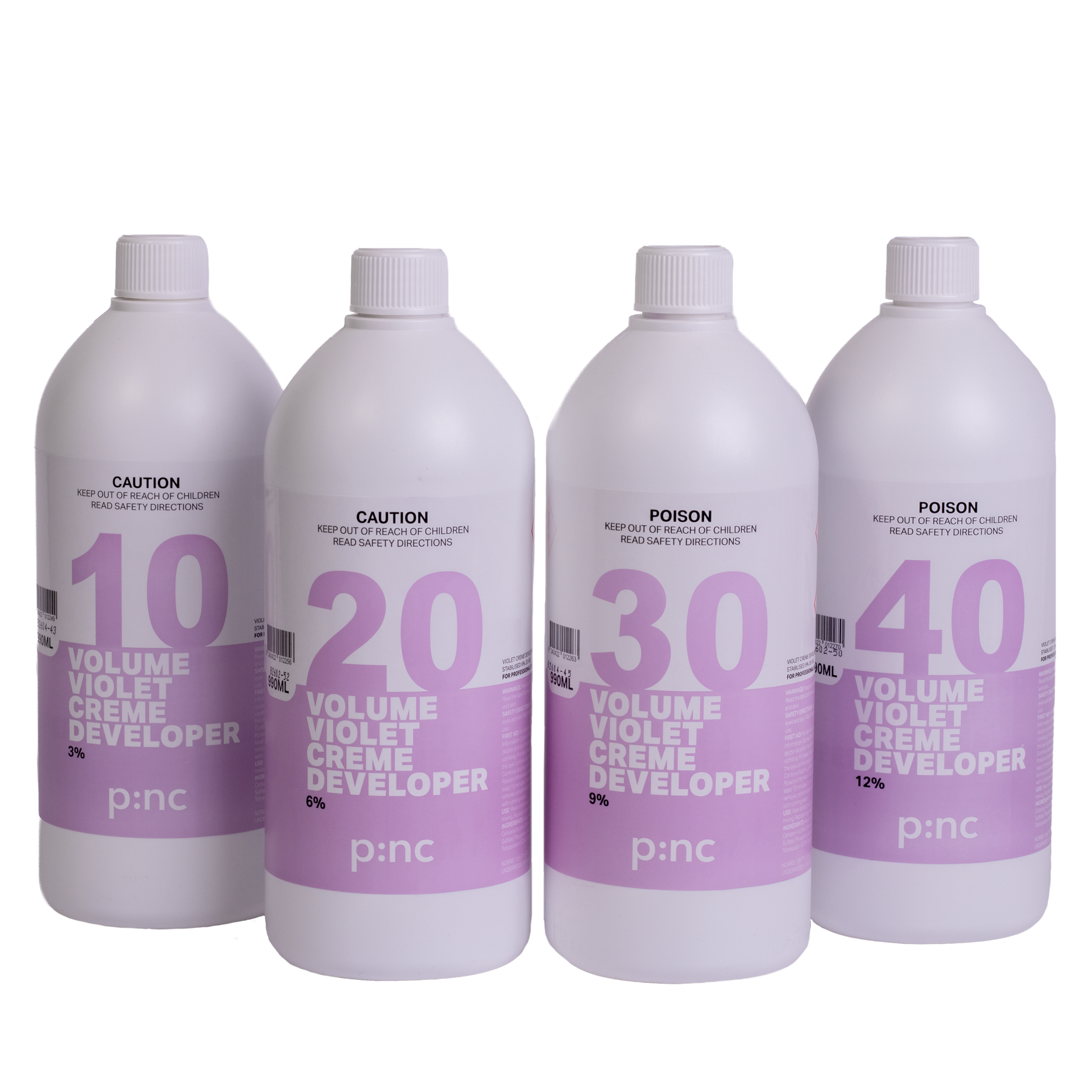 Pinc 40 Vol Violet Creme Developer 990ml